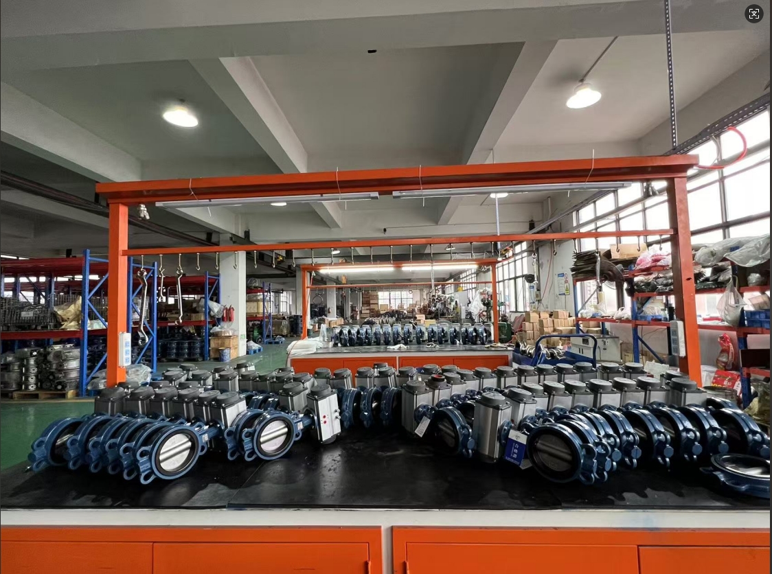 เวิร์กช็อปการผลิตของ Zhongguan Valves ได้เห็นความเจริญของการก่อสร้างที่แข็งแกร่ง